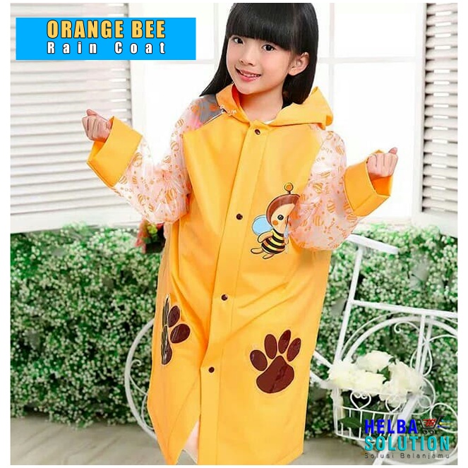 JAS HUJAN KARAKTER Anak Laki Laki Perempuan MANTEL Hujan Ponco Dengan Ruang Ransel Jas Hujan Anak Anak Model Terusan Motif Animal RAIN COAT