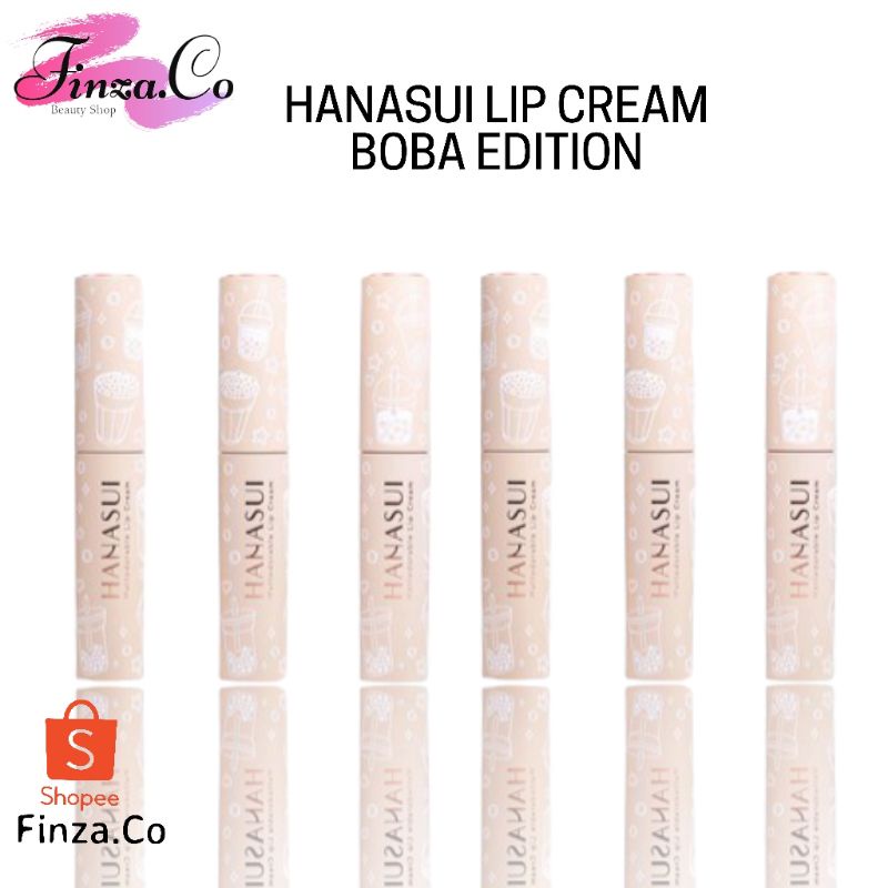 Hanasui Lip Cream Boba Edition / Hanasui Boba / Lip Cream Hanasui