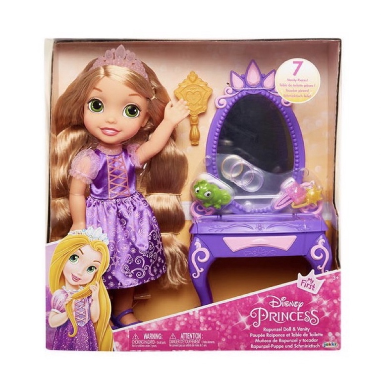 Jakks Disney Princess Rapunzel Doll with Vanity