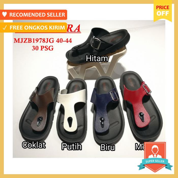 Sandal Pria - Jelly Sandal Bara Bara Cowok Sendal Pria Karet Import 1978Jg - Sepatu Pria