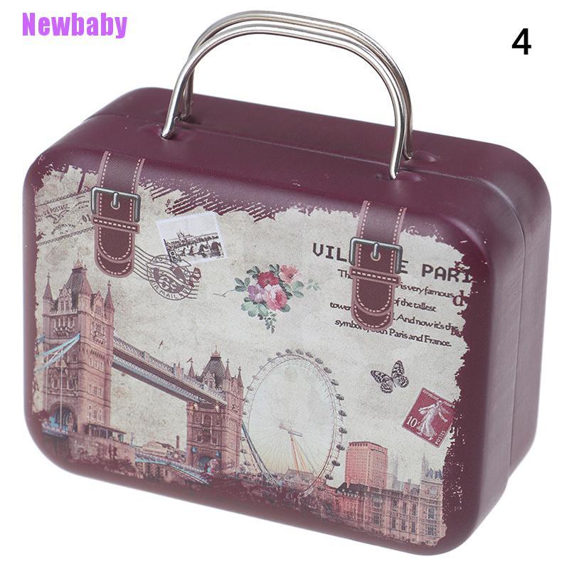 [Newbaby]Dollhouse furniture box doll toys trunk candy box cake decoration box