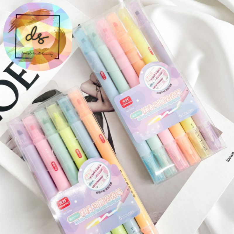 

DianShabir set stabilo 6 warna pastel stabilo lucu stabilo viral stabilo lucu stabilo unik kado lucu kado unik kado ultah Highlighter murah atk murah atk murah atk Tangerang alat tulis Tangerang alat tulis murah
