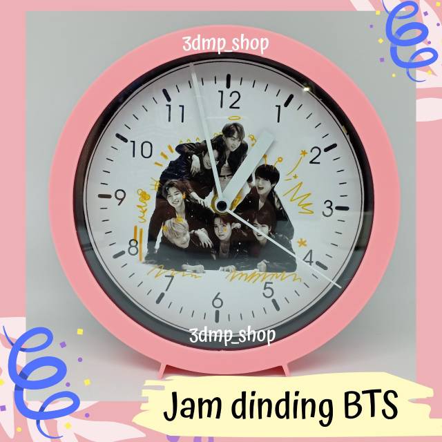 Jam dinding meja BTS World Most7 Summer album