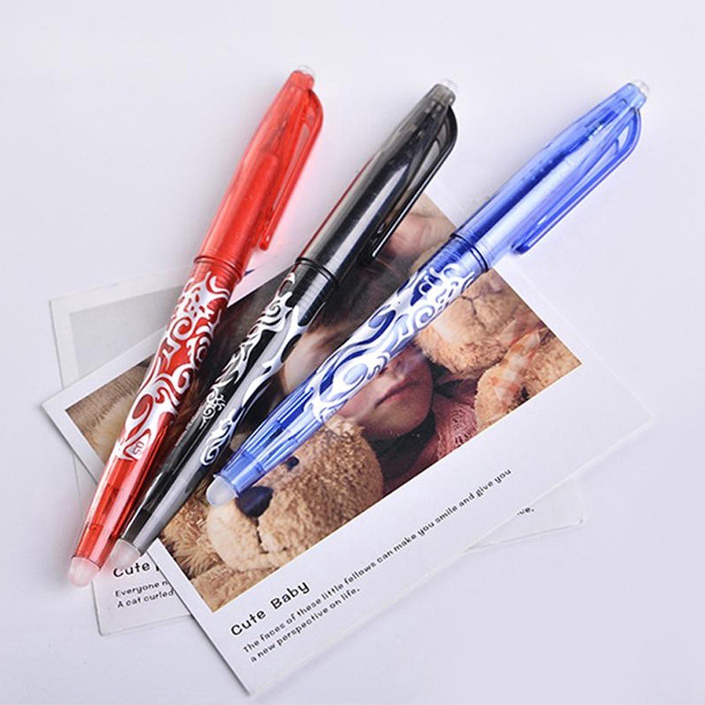 

ALAT TULIS CUTIE 0.7mm Kantor Sekolah Erasable Pen Pulpen Pen Gel Yang Bisa DiHapus Hapus