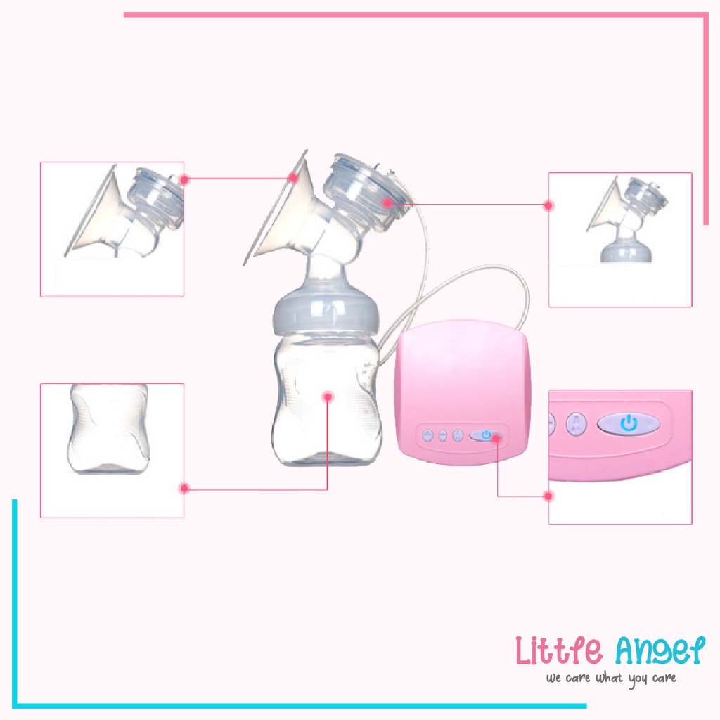 POMPA ASI ELEKTRIK BreastPump Electric Single Otomatis Milk Breast Pump BPA Free Import