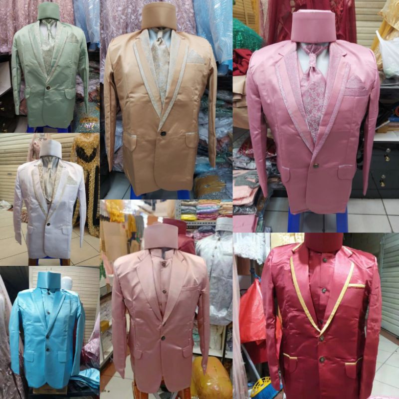 SALEE JAS BRIDAL PENGANTIN /BAJU PENGANTIN PRIA / JAS BRIDAL POLOS / JAS PRIA SONGKET/BAJU PENGANTIN