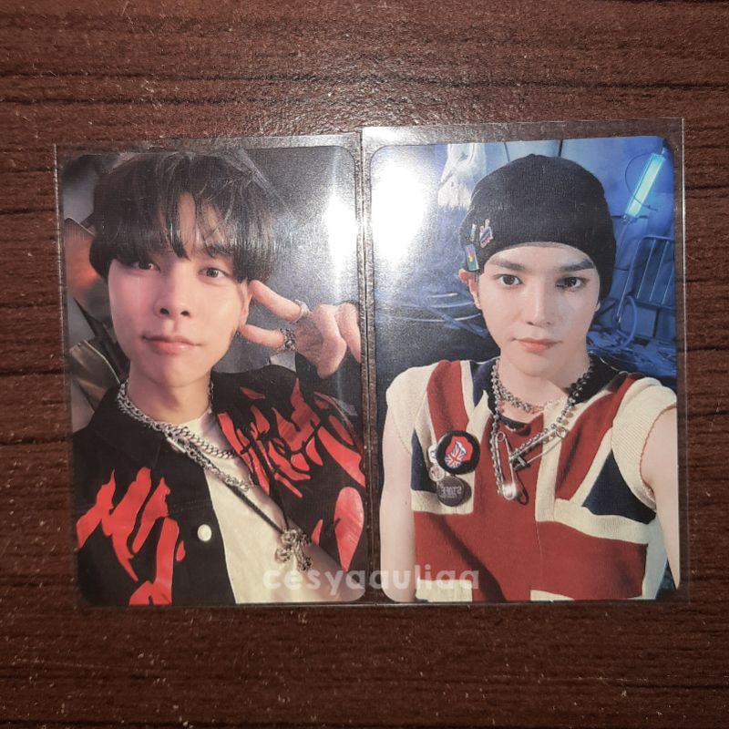 Photocard PC Johnny Taeyong Jewel Universe NCT 2021