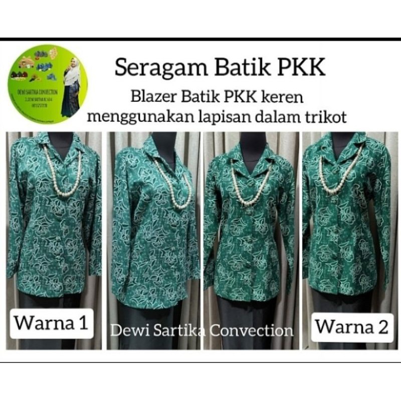 Blazer Batik PKK Premium