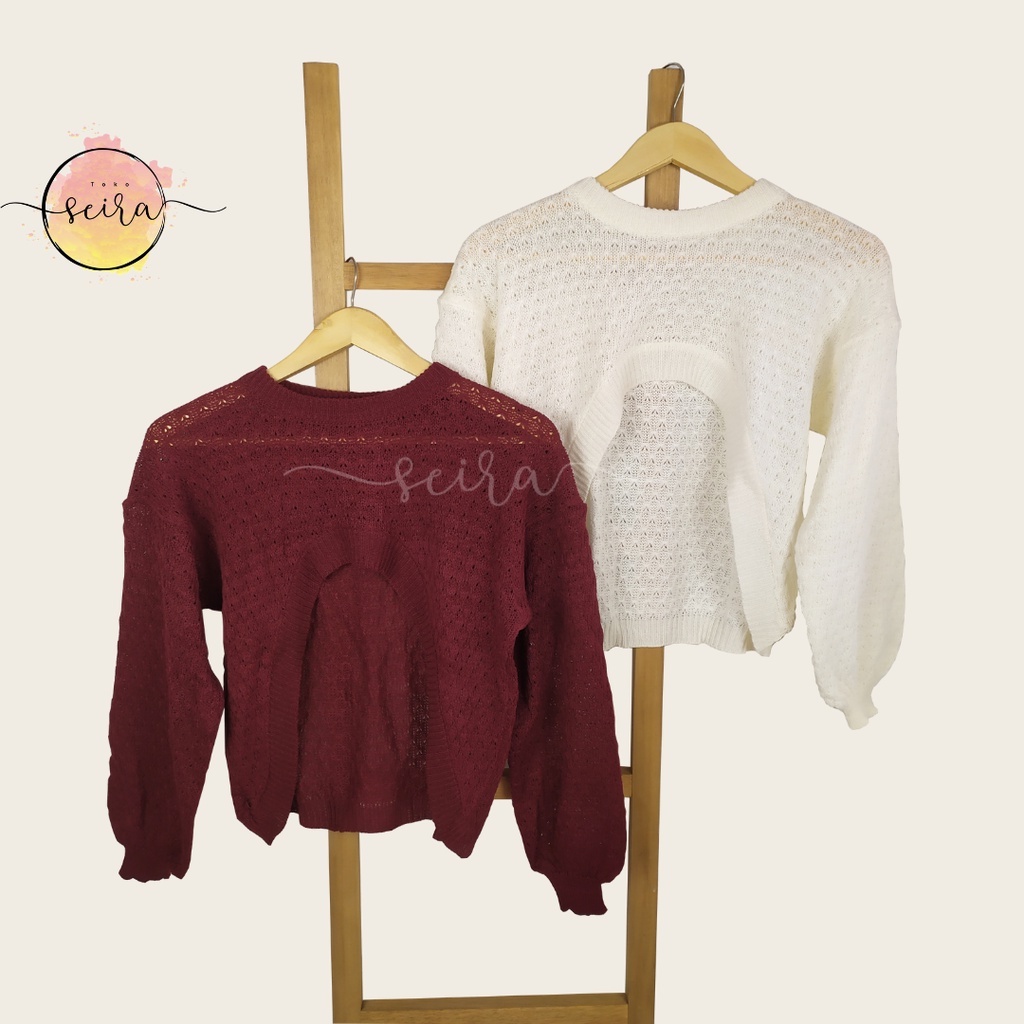 [BISA COD] Bolero Kupu Crop Knit / Bunnystuff - Yura Outer Balloons / Malika Outer / Milka Baloon Outer Wanita Crop