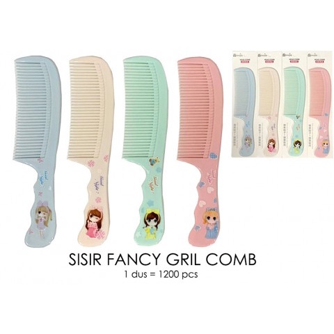 DIANJIN - SISIR RAMBUT FANCY MOTIF GAGANG RANDOM