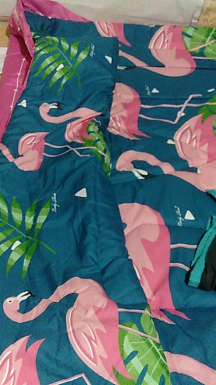 Badcover Lady Rose 120 X 200 Subang + Bedcover Surabaya Ijn Plaza