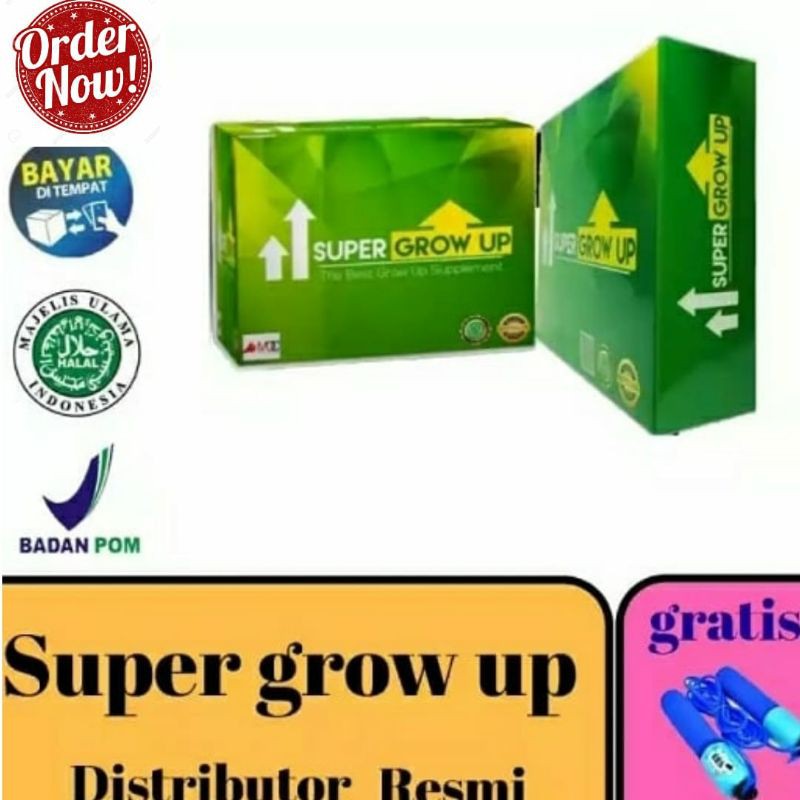 

SuperGrow Up Peninggi Badan/Susu Calcium Peninggi Badan Herbal/SusuCalciumTerbaik By Nitatiens