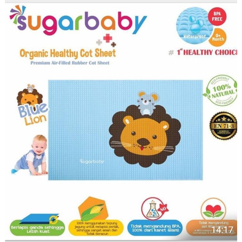 BABY COT SHEET PERLAK #BABYIMPORT