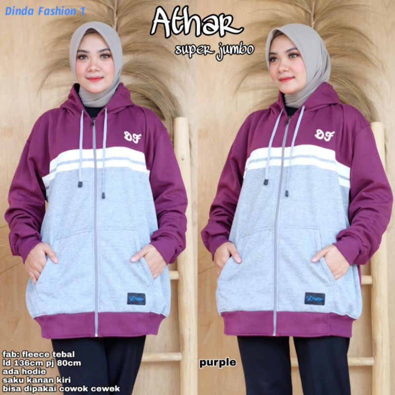 Athar Jaket Super Jumbo by Dinda Fashion