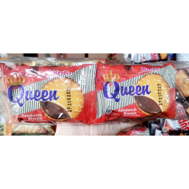 Queen / Quick Sandwich Biskuit 12 gr x 10pcs