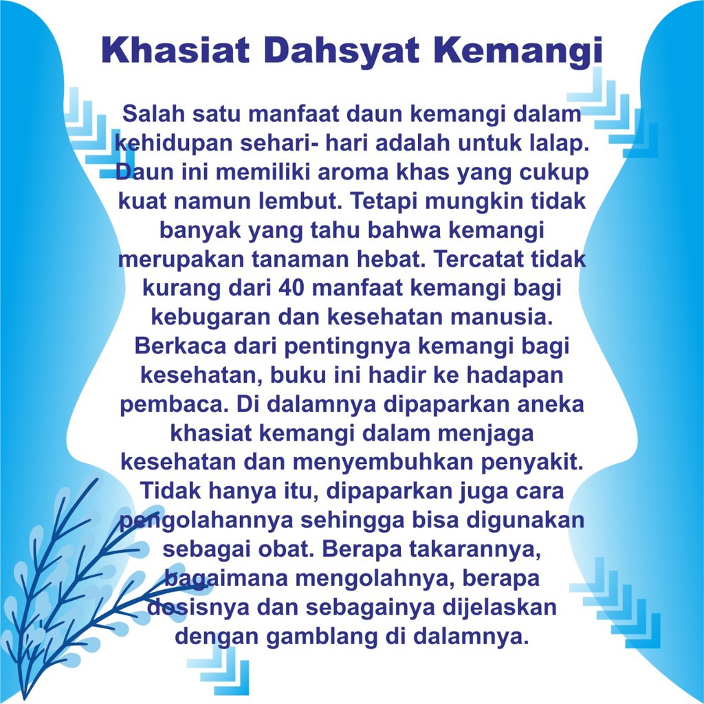 BUKU KHASIAT DAHSYAT KEMANGI, Kurniasih