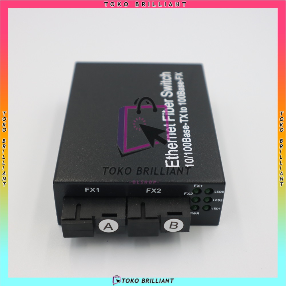[BISA COD] POE MEDIA CONVERTER 10/100 20KM SC - Konverter Saja / Fullset 2F1E - CM2F1E - Media Konverter Fiber Optik