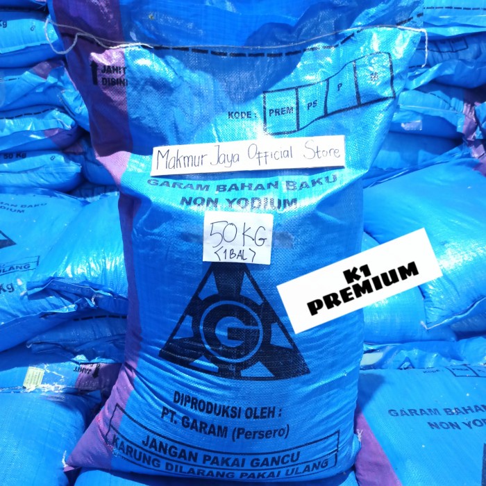 

Mj Garam Kasar - Garam Krosok 1 Karung 50Kg Khusus Instant 089