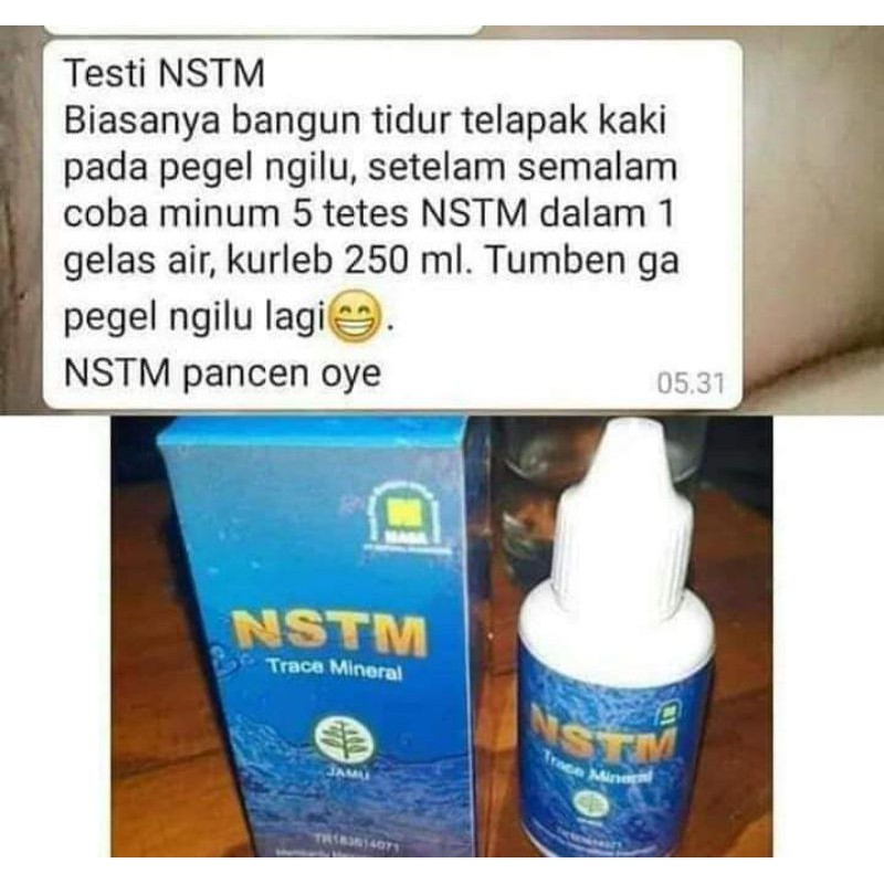 NSTM NASA TRACE MINERAL ORI NSTM NASA