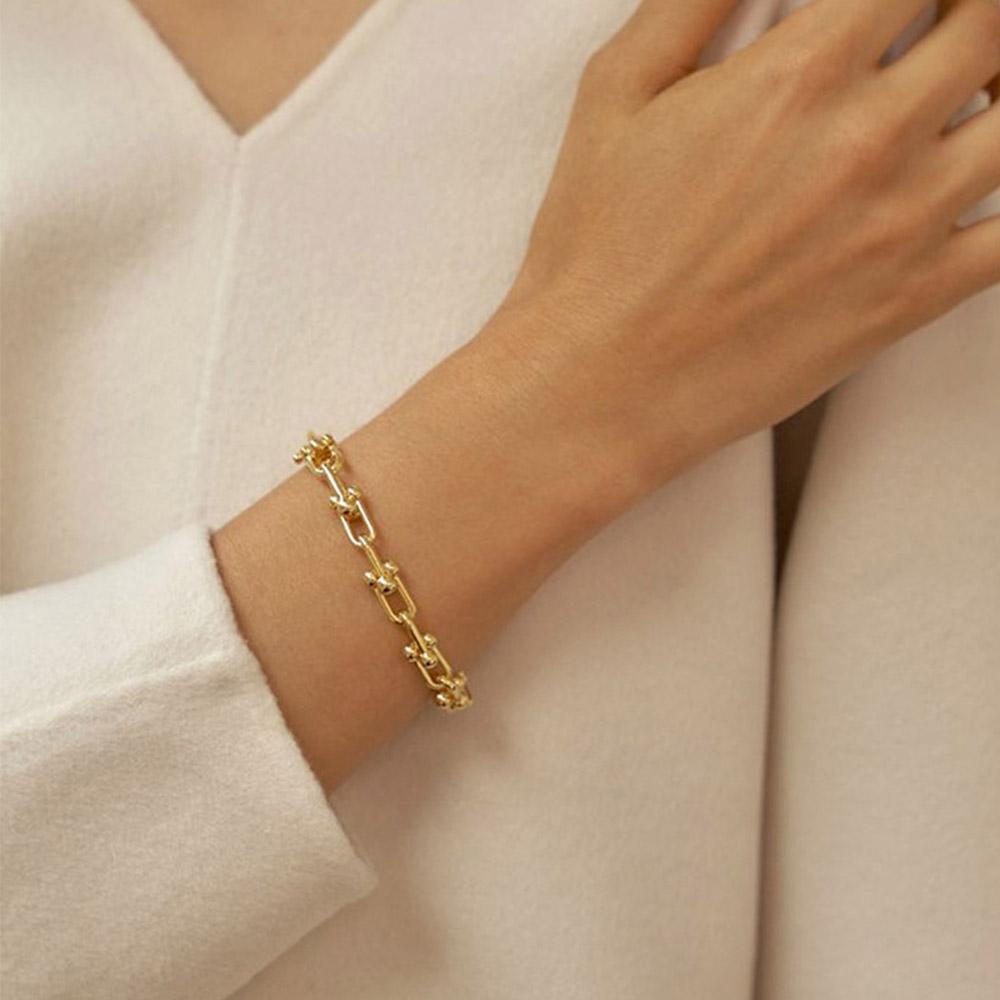 Mxbeauty Gelang Rantai Vintage Baru Wanita Hiphop Punk Perhiasan Pasangan