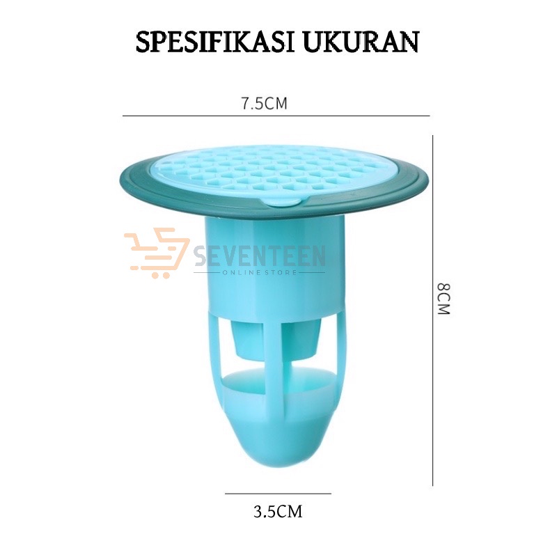 SEVENTEEN SARINGAN BAK CUCI PIRING ANTI BAU DAN KECOA SARINGAN KAMAR MANDI SARINGAN AFUR DAPUR SARINGAN SALURAN PIPA ANTI SUMBAT