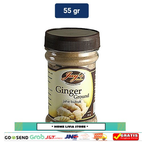 

Jay's Ginger Ground Jahe Bubuk 55 gr