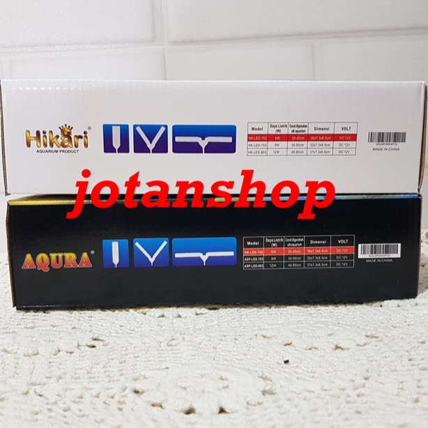 HIKARI HK LED 702 Lampu jepit kupu kupu split cabang Aquarium Aquascape