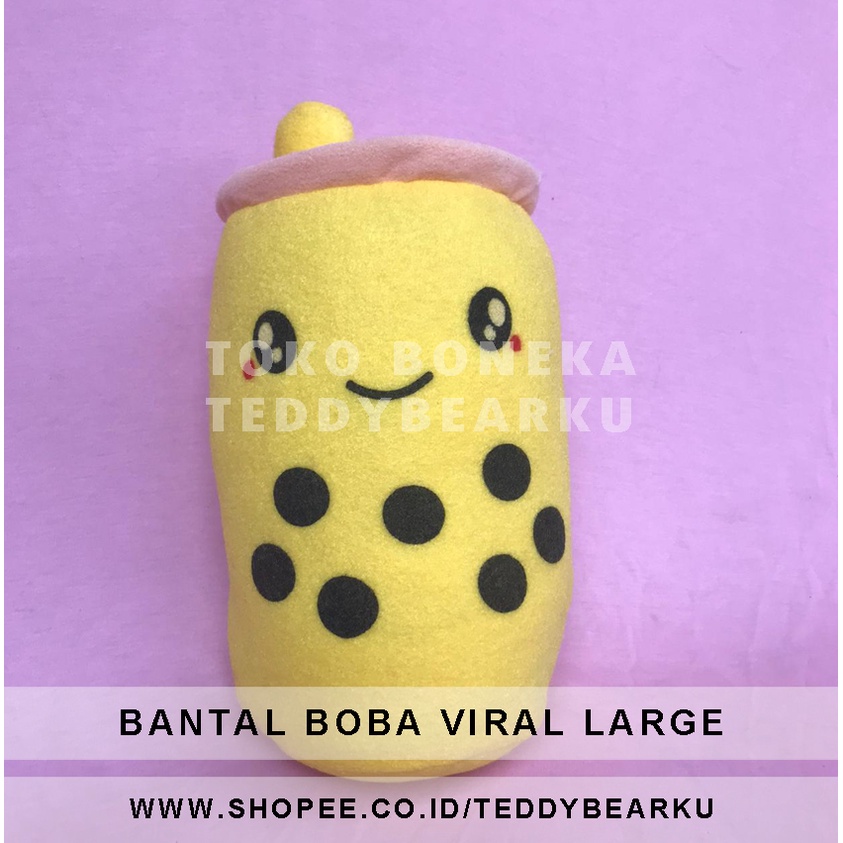 TERMURAH! BONEKA BOBA LARGE 34CM LUCU PRODUSEN LANGSUNG