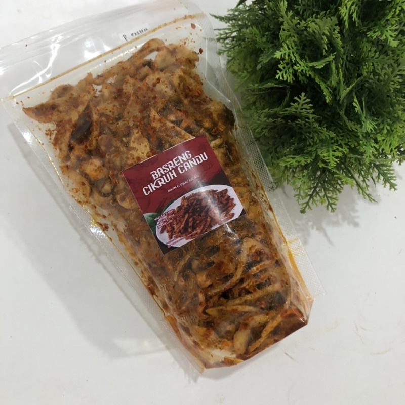 

Basreng Cikruh Candu EXTRA PEDAS GURIH DAUN JERUK 200gr