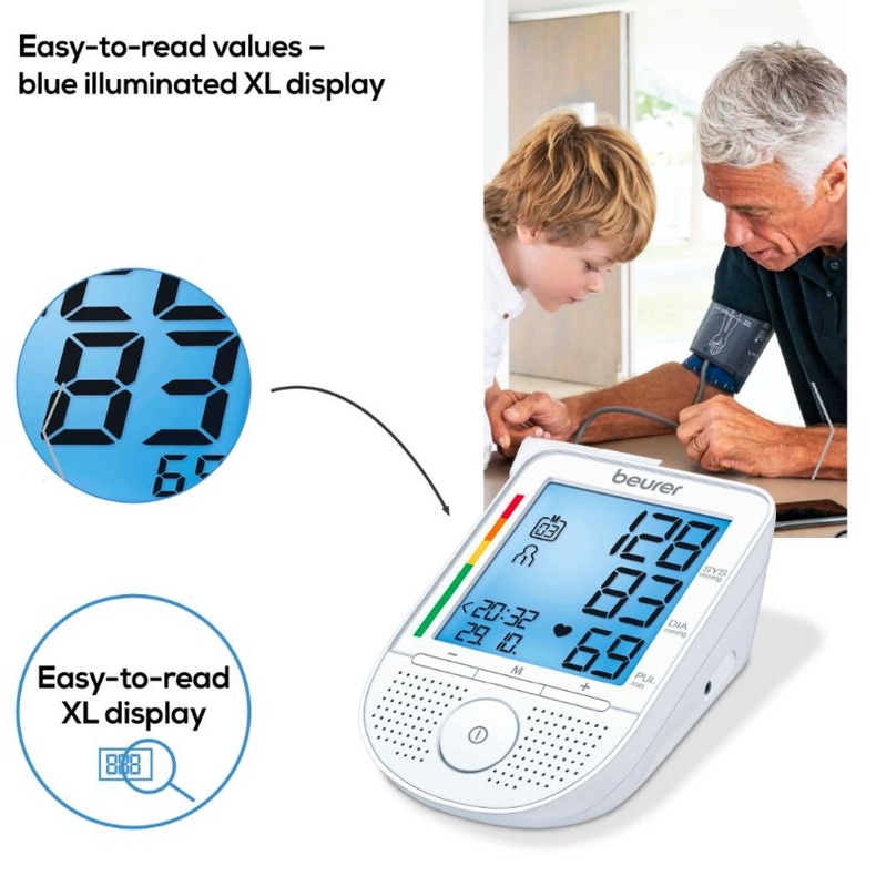 Tensi Digital Beurer BM 49 Tensimeter Digital Dengan Fitur Suara Original Beurer BM49 Made In Germany Garansi 5 Tahun