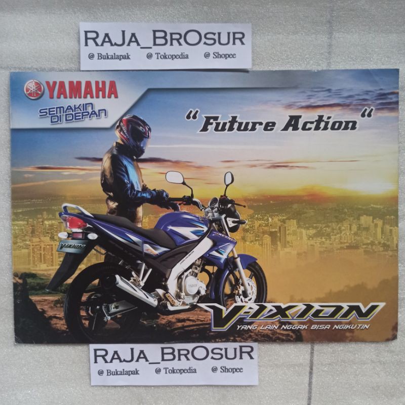Poster brosur Yamaha Vixion