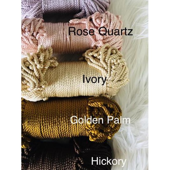 ▲ Benang | Tali Polyester edelmac Macrame Weaving handycraf ♛
