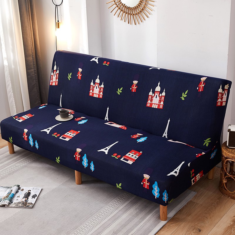 Sarung Sofa Bed elastis Sarung furnitur Tanpa Tangan High Quality Murah