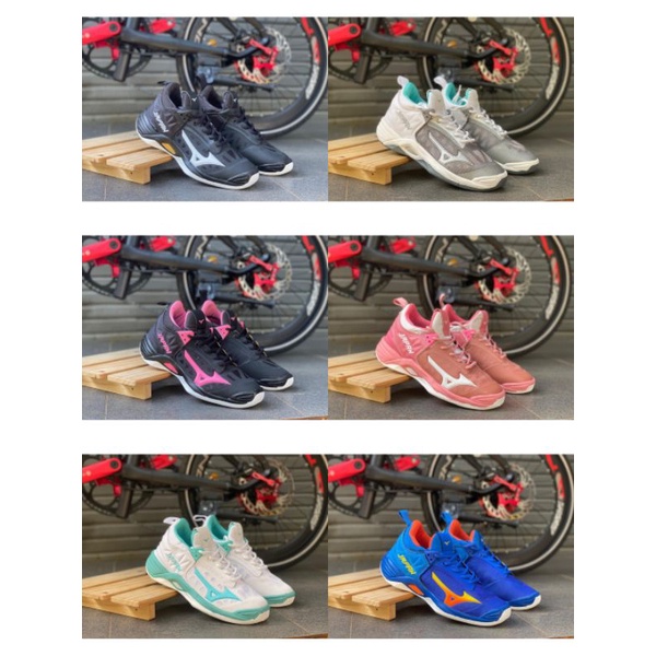 (GSM SPORT) SEPATU MIZUNO MOMENTUM JAPAN LOKAL / sepatu voli anak