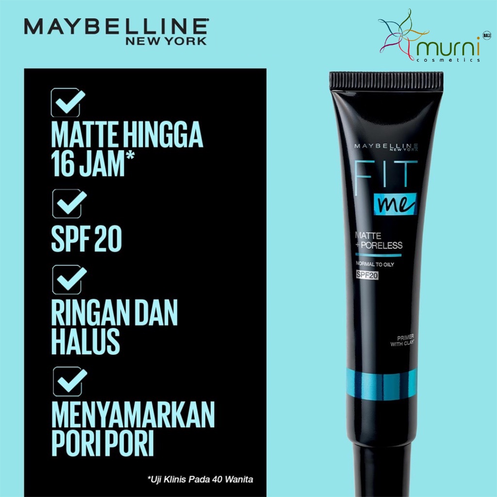 MAYBELLINE FIT ME MATTER+PORELESS PRIMER NORMAL TO OILY SPF 20