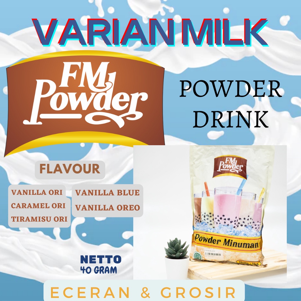 FM Powder drink - Bubuk minuman 250 gr - VARIAN MILK