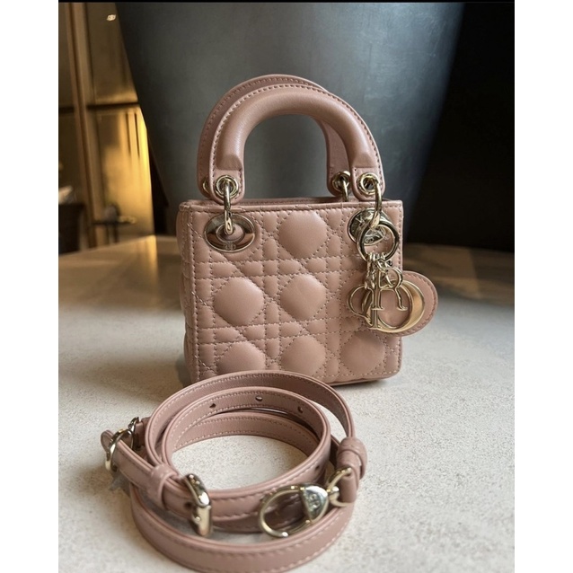 LadyDior Micro nudepink