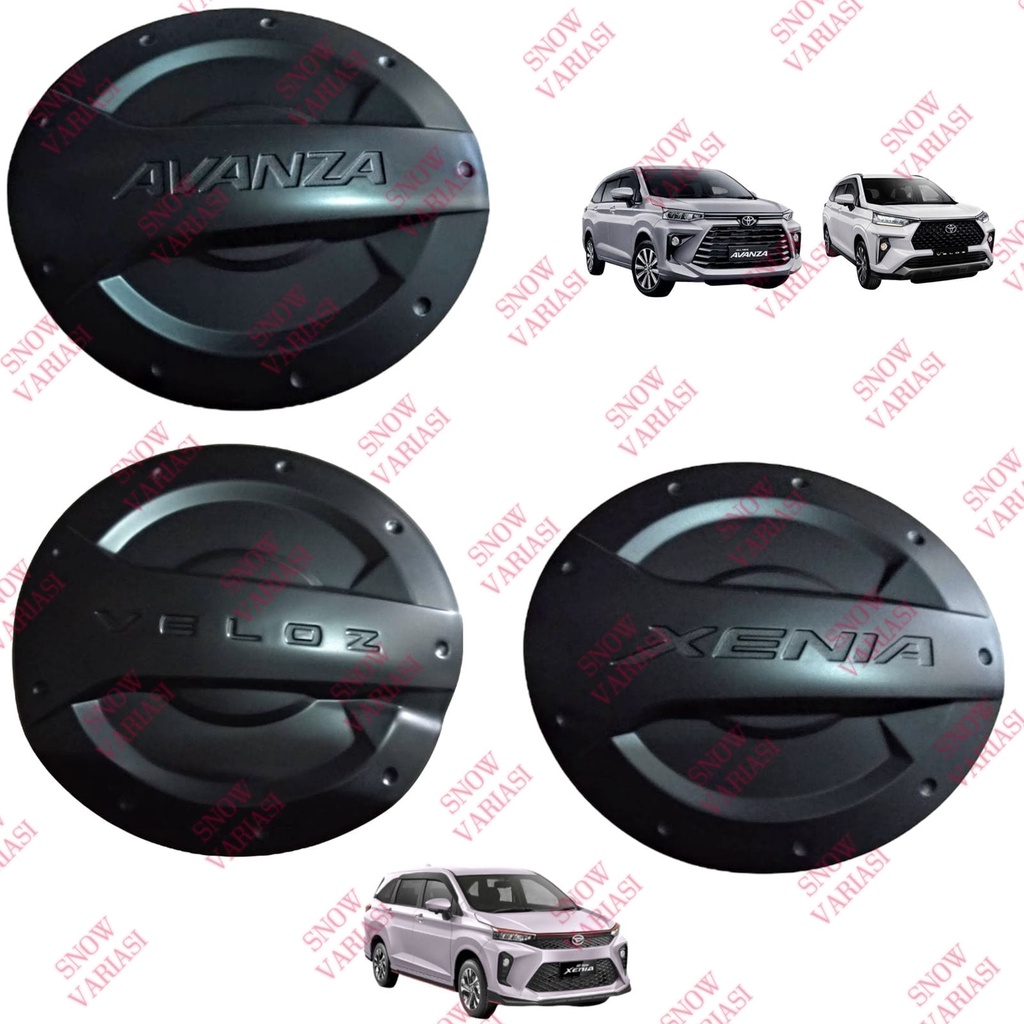 Tank Cover New Avanza Xenia Veloz 2022 GR Sport Full Hitam Doff