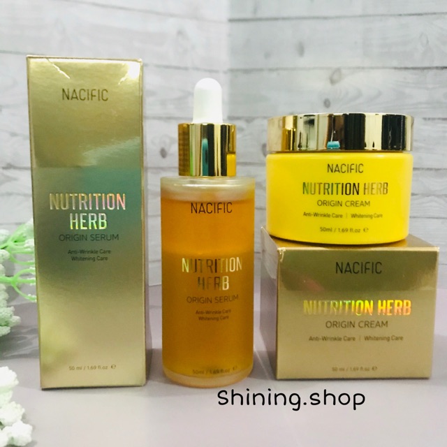 (SHARE IN JAR) NACIFIC NUTRITION HERB ORIGIN SERUM CREAM