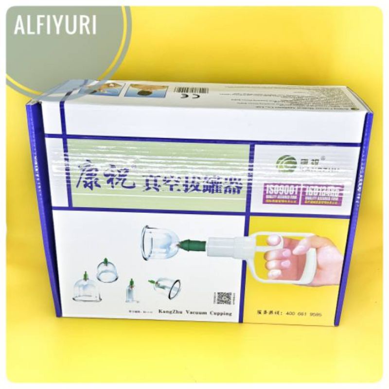 kop kangzhu isi 12 alat bekam kang zhu