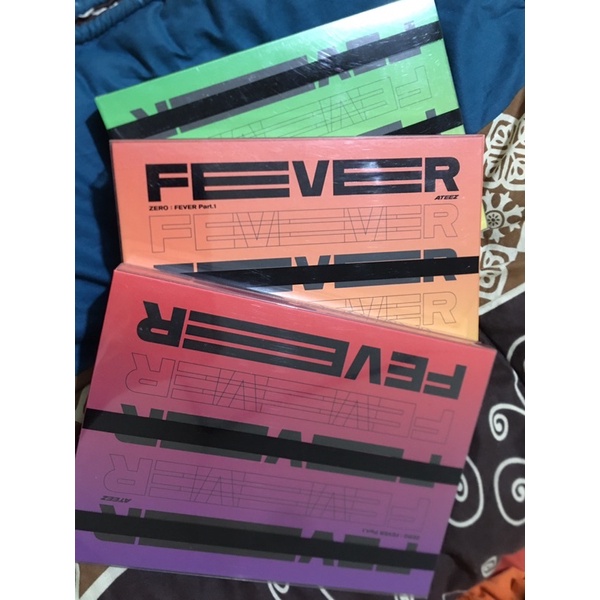 ALBUM ONLY ATEEZ FEVER PART 1 (DAMAGE)