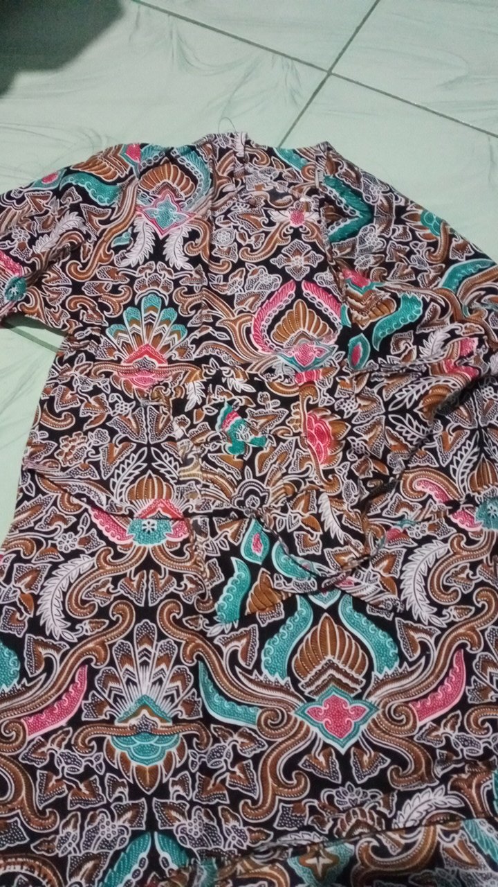 M, L, Xl, Xxl, Xxxl Blouse Batik Wanita Atasan Batik Wanita Jumbo Batik Pekalongan Murah Grosir