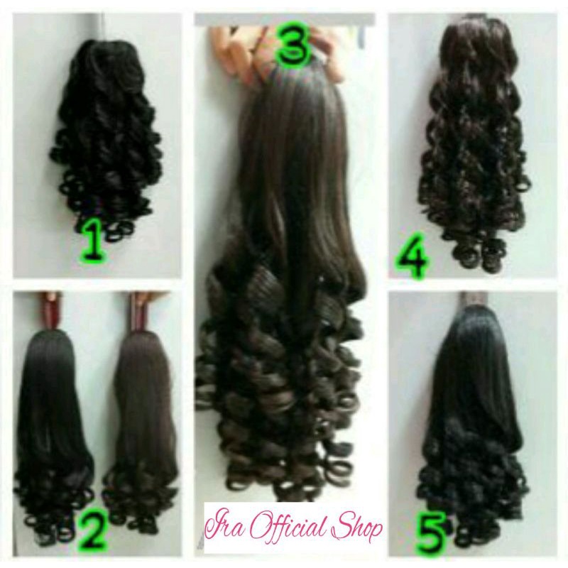 Rambut Cepit Ekor Kuda Terlaris