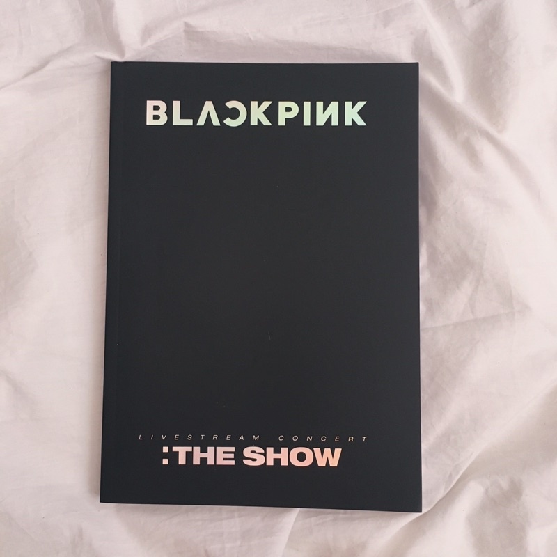 BLACKPINK THE SHOW DVD 2021 PHOTOBOOK LISA JENNIE ROSE JISOO YG SELECT