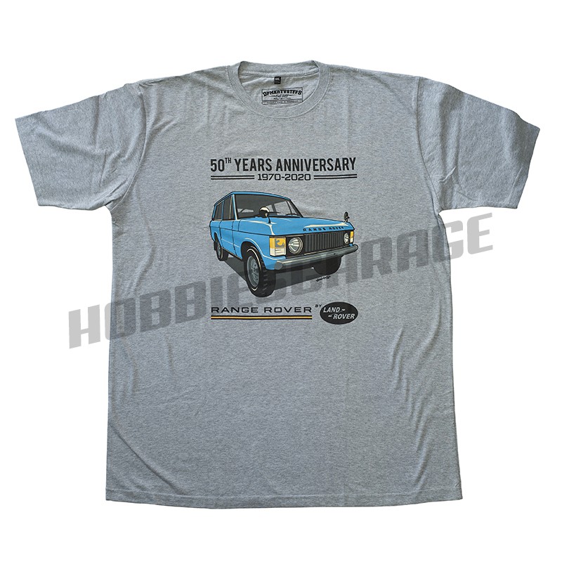 Kaos Tshirt Land Rover Range Rover 50th Anniversary Merk DPMKRTVSTFFS
