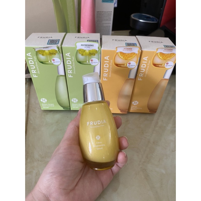 Frudia serum frudia green grape pore control serum frudia citrus brightening serum