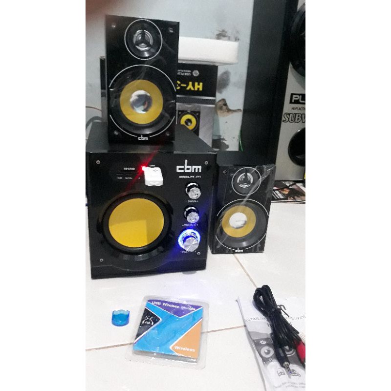speaker aktif multimedia CBM HY 311 baru