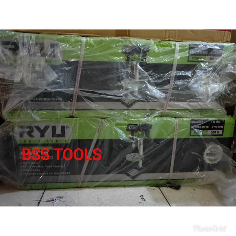 Jual Bor Obeng Ryu Tekiro Bench Drill Press Mm Rbd Bor Duduk Besar Shopee Indonesia