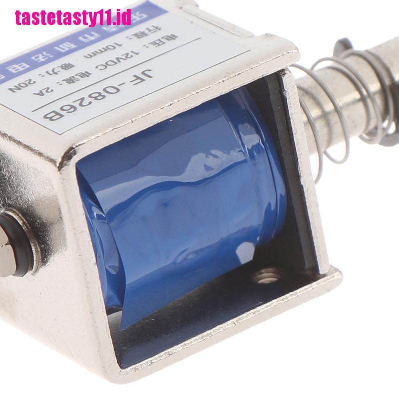 (TTID) Jf-0826b solenoid 12V / 2A 10mm 20N Tipe push pull