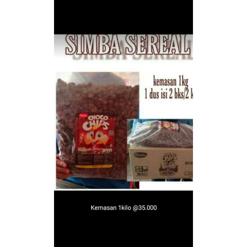 

simba choco crunch sereal 1 KG